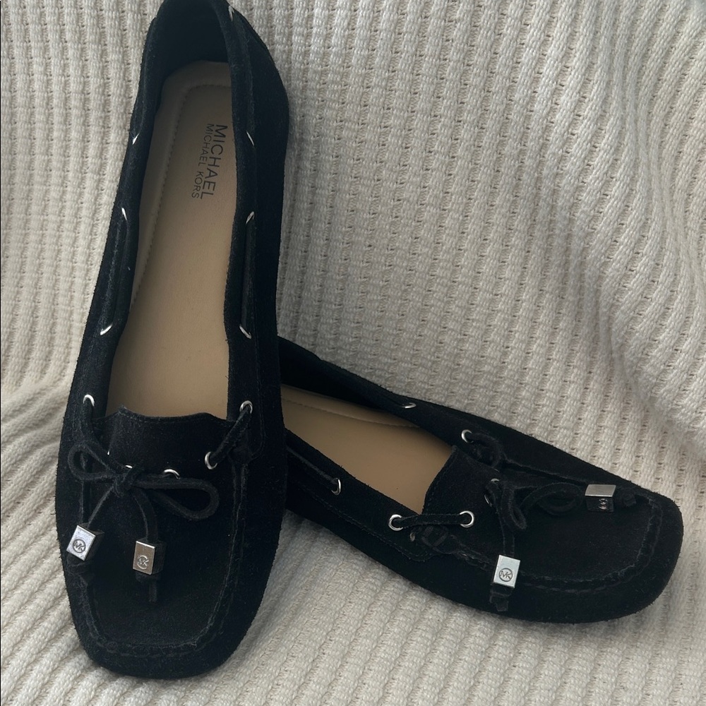 Michael Kors Women's Black Moccasins